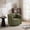 Green, variant on MAYEERTY 28.5" Gray Teddy 360° Swivel Barrel Accent Chair, 300LBS Solid Wood Frame Small Armchair with Pillow for Bedroom Kids Room