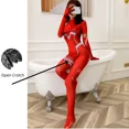 thumbnail image 1 of Disfraz sexy de Spiderman, gato negro, MJ, para mujer, para Halloween, Navidad, ajustado, estampado 3D, 1 of 6