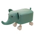 thumbnail image 3 of Reposapiés Otomano Reposapiés de Animales Taburete Bajo con Ruedas Giratorio de 360  degree Sofá para Niños Banco Decoración de La Habitación para El Hogar, , azul Soledad Escabel, 3 of 10