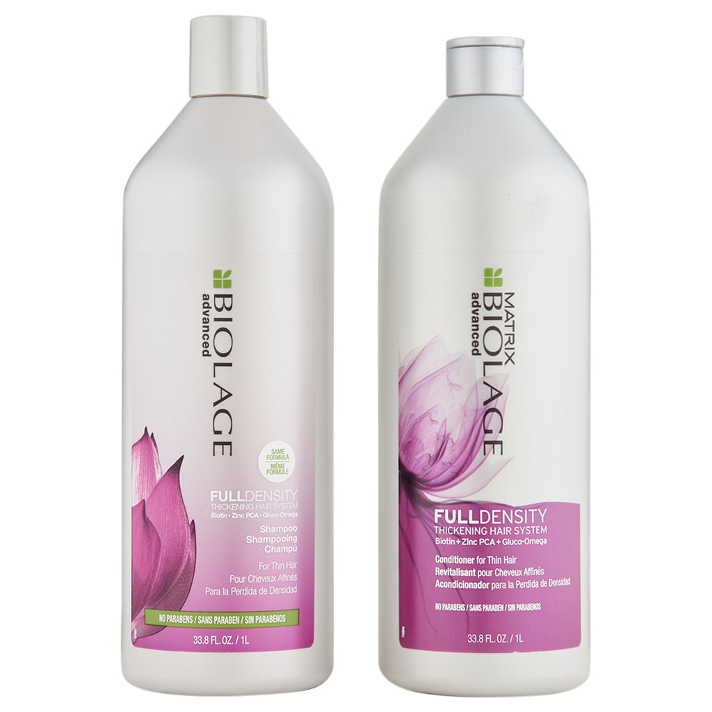 margen Vil ikke Dødelig Matrix Biolage Advanced FullDensity Shampoo & Conditioner Liter -  Walmart.com