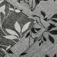 thumbnail image 4 of Blue Nile Mills Jacquard Curtains Set of 2 with Grommet Top Header, 52" x 108", Black-Grey, 4 of 4