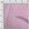 thumbnail image 2 of oneOone Viscose Jersey Pink Fabric Abstract Quilting Supplies Print Sewing Fabric By The Yard 60 Inch Wide, 2 of 7