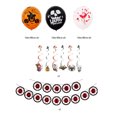 thumbnail image 2 of Kit de globos de fiesta de Halloween Suministros de decoración de látex de globos negros y naranjas para calabaza Speravity HA8427-00B, 2 of 6