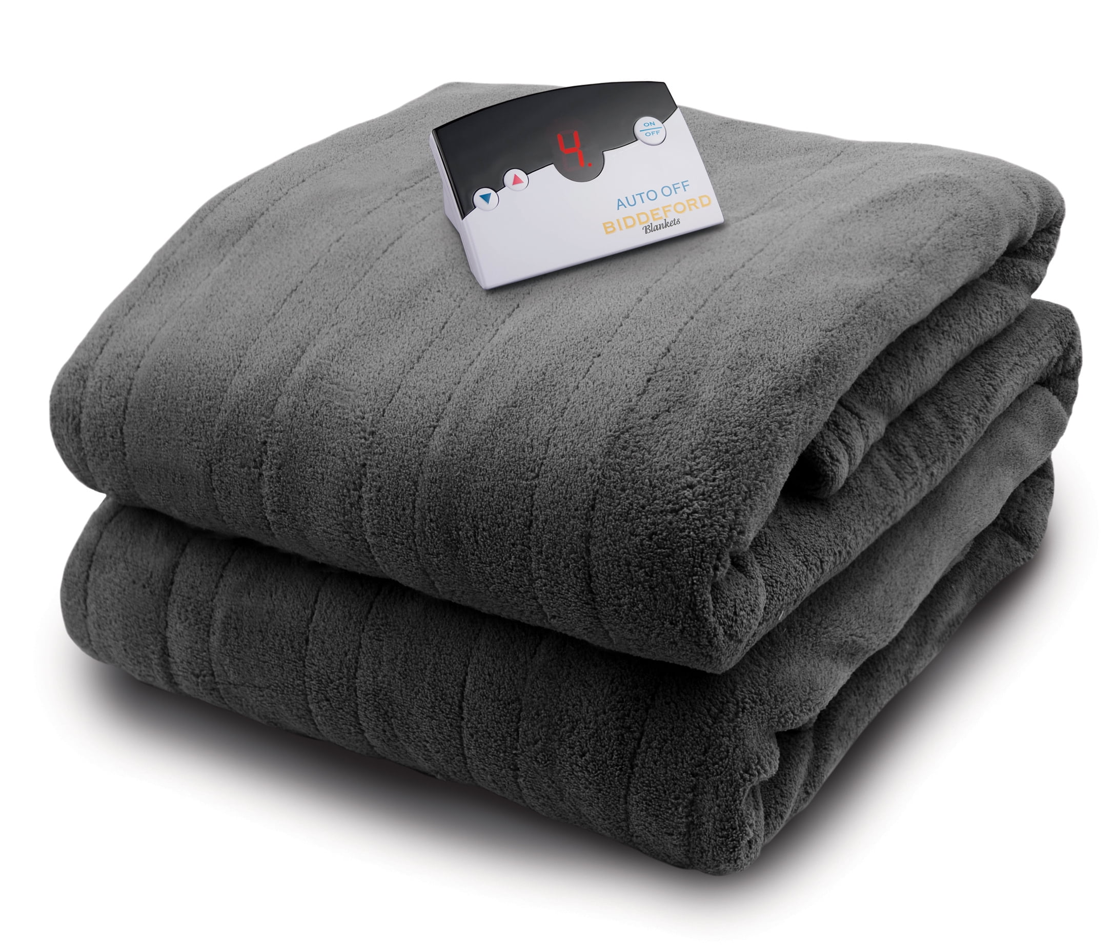 Gre Full Details about   Biddeford Micro Plush Electric Heated Blanket With Digital Controller 