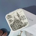 thumbnail image 4 of FCXZI Clock Tower Travel Jewelry Box for Necklaces Rings Earrings White, 4 of 5