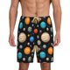 thumbnail image 1 of Fotbe Planets In Deep Space Pantalones Cortos de Pijama para Hombre, Ropa de Dormir, Pantalones de Pijama Cortos para Hombre-XX-Large, 1 of 6