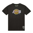 thumbnail image 2 of Men's Mitchell & Ness  Black Los Angeles Lakers Hardwood Classics Deconstructed T-Shirt, 2 of 5