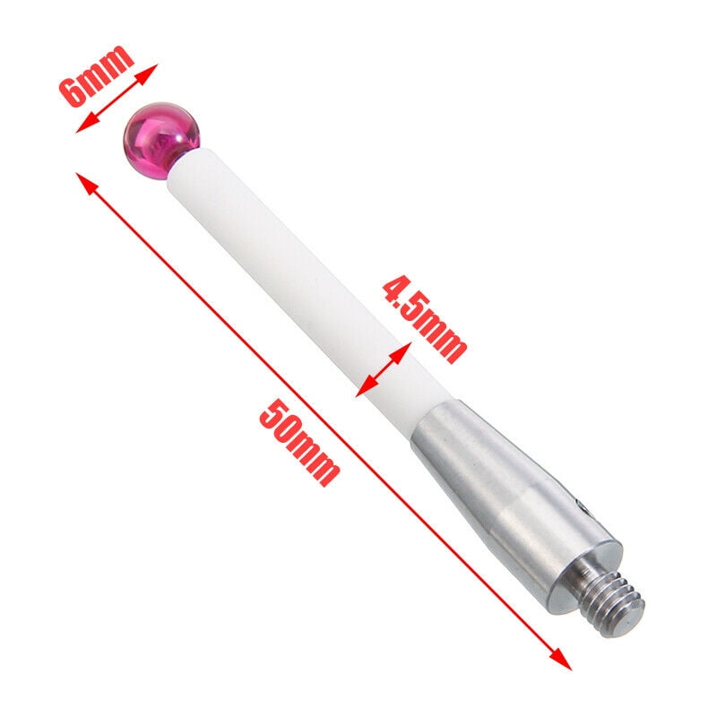 CMM Ceramic Rod Touch Probe 6mm Dia Ball Ceramic CMM A-5000-3709 Durable