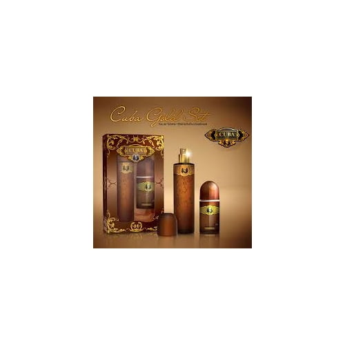 Cuba Gold Assorted Unisex Fragrance Gift Set, 2 Pieces