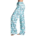 thumbnail image 2 of Just Love Women Pajama Pants Sleepwear Pajamas 6324-10771-S (Small, Blue - Heart Sleep Sky), 2 of 3