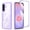 Purple, variant on Innens Phone Case with Built-in Screen Protector Full Cover for Samsung Galaxy A37/A36 5G