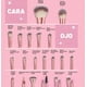 thumbnail image 2 of 42 Brochas Maquillaje Profesional Y Herramientas Cosméticas Modelo Rosa Claro, 2 of 4