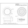 thumbnail image 4 of Westbrass D2089SEV-20 Bride et Crépine, Acier Inoxydable, 4 of 4