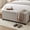 Light Gray, variant on EDX 43 lnch Storage Ottoman Bench with Removable Cover, Upholstered Bed Bench for Living Room, Bedroom