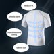 thumbnail image 2 of Camiseta deportiva para hombre Color sólido O Cuello Manga corta Secado rápido, 2 of 8