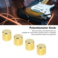 thumbnail image 3 of Electric Guitar Knobs, Easy To Install Durable Stylish Accurate Volume Tone Control Knob  For Bass, 3 of 7