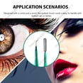 thumbnail image 3 of OdontoMed2011 Stainless Steel Eyelash Separator Tool for Eyelash Eyebrow Perming Tinting, 2 in 1 Eye Lash Lift Tool – Metal Lash Lift Rods Tools for Curling Extensions, Precision Lash Comb - Green, 3 of 3