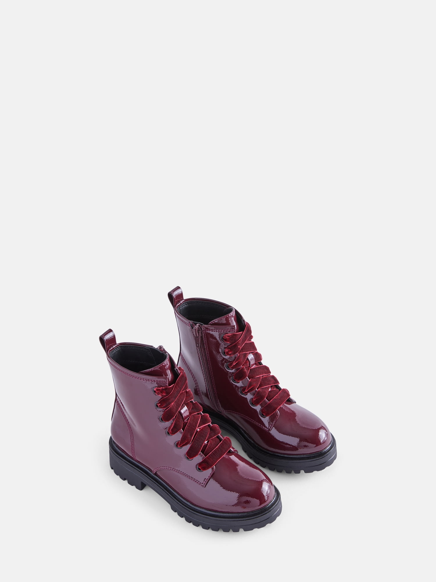 Wonder Nation Toddler, Little, & Big Girls Combat Boots
