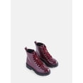 thumbnail image 2 of Wonder Nation Girls Combat Boots, 2 of 5