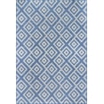 thumbnail image 2 of nuLOOM Tayla Diamond Lattice Indoor/Outdoor Area Rug, 9' 6" x 12', Blue, 2 of 2