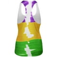 thumbnail image 2 of Mardi Gras Color Me Cajun All Over Womens Work Out Tank Top Multi LG, 2 of 2