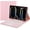 Pink, variant on JINRAN Touch Keyboard Case for iPad Pro 13 Inch 2024 (M4) with Pencil Holder - Magnetically Detachable Touch Bluetooth Keyboard