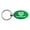 Green, variant on Jeep Gladiator Oval Key Ring (Green)