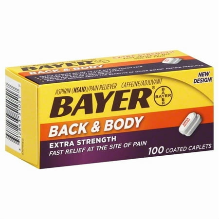 Bayer Xs Back/body Caplets 100ct
