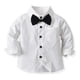 thumbnail image 2 of Traje de bautismo para niños pequeños IMEKIS, pajarita con tirantes, 3-4T, 2 of 6