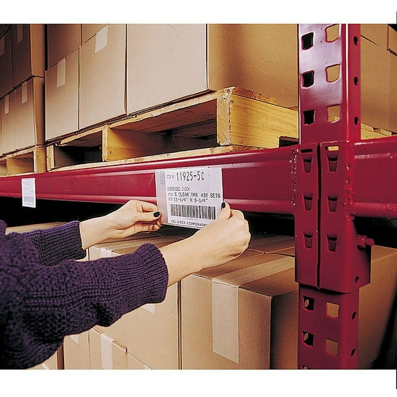 Superscan Label Holder,Vinyl,2x3 1/2,PK50 SS-32