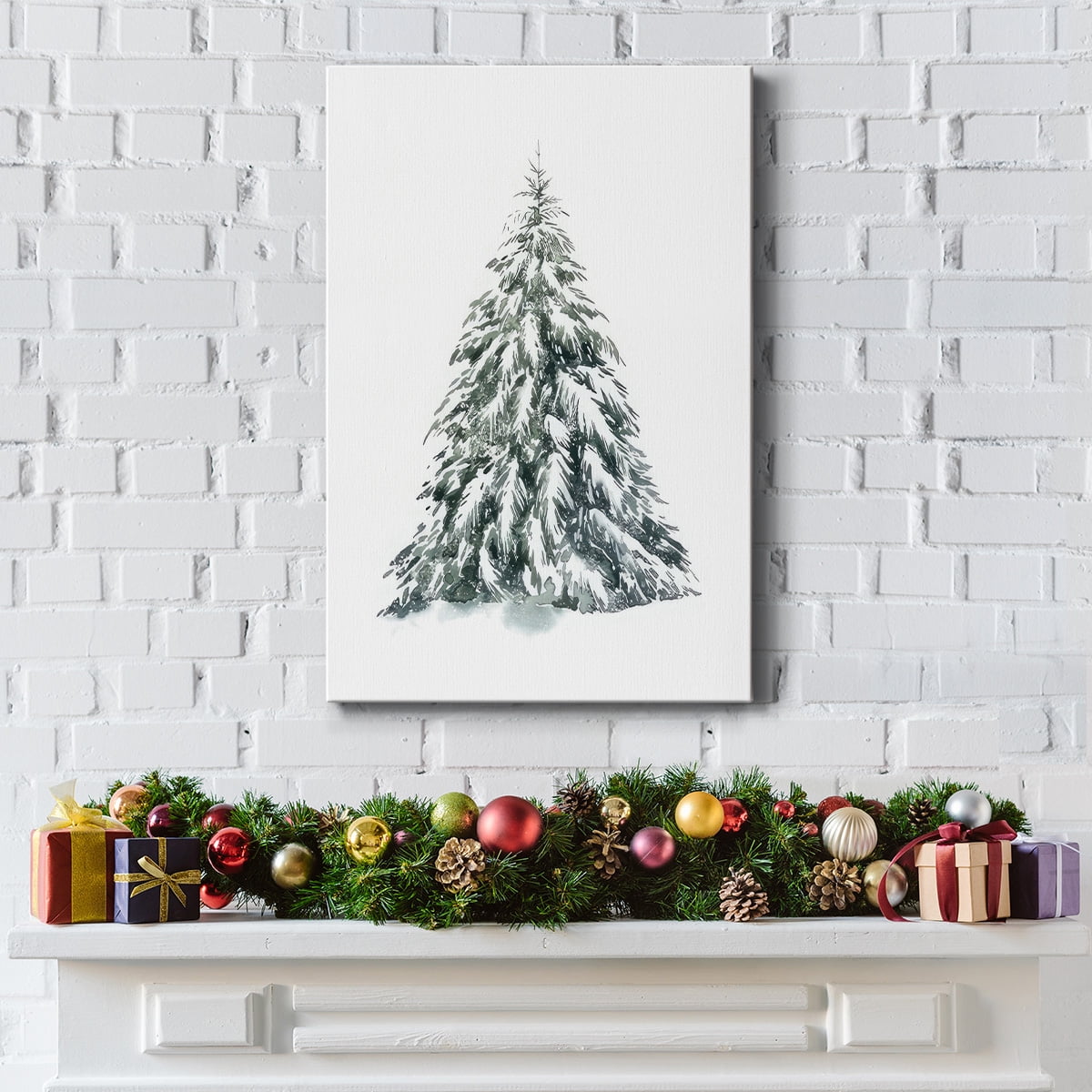Blue Spruce I- Gallery Wrapped Canvas