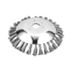thumbnail image 4 of Bandeja de deshierbe del cortacésped,Cabezal de corte universal para cortadora de césped,Adaptador de eliminación de óxido de la bandeja de deshierbe del cortacésped,Bandeja de 8 pulgadas, 4 of 8