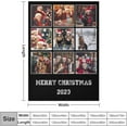 thumbnail image 4 of Personalised Blankets for Adults, Personalised Photo Blankets, Custom Blanket with Pictures, Personalised Gifts for Women Men, Personalised Birthday Gifts for Best Friends, 4 of 6