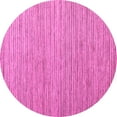 thumbnail image 1 of Ahgly Company Indoor Round Abstract Pink Modern Area Rugs, 3' Round, 1 of 4