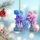 thumbnail image 5 of Colgante de árbol de Navidad con copo de nieve de acrílico | Adorno navideño 2D para mochila, espejo retrovisor del coche y decoración del hogar | Accesorio de decoración festiva, 5 of 6