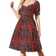 thumbnail image 2 of Kuna Mola Pattern Sleeveless Dress dresses summer, 2 of 7