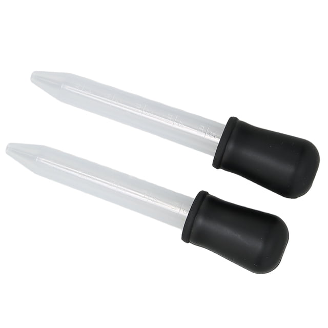 Pipetas 2pcs Cuentagotas de Líquido Transferencia de Plástico Pipetas de Aceite Esencial de 5 Ml de Capacidad Cuentagotas de Ojo Peso Ligero Pipetas de Transferencia Compactas ANGGREK Otros