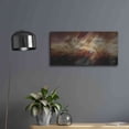 thumbnail image 4 of Luxe Metal Art 'Crimson Fire VI' by David Manlove, Metal Wall Art, 24"x12", 4 of 7