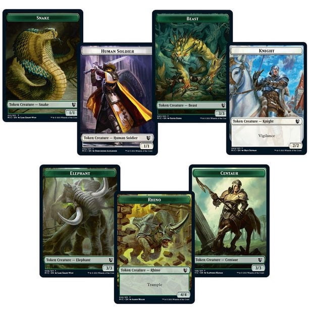 MTG: Magic The Gathering Innistrad Midnight Hunt Commander Deck Coven  Counters - Walmart Business Supplies