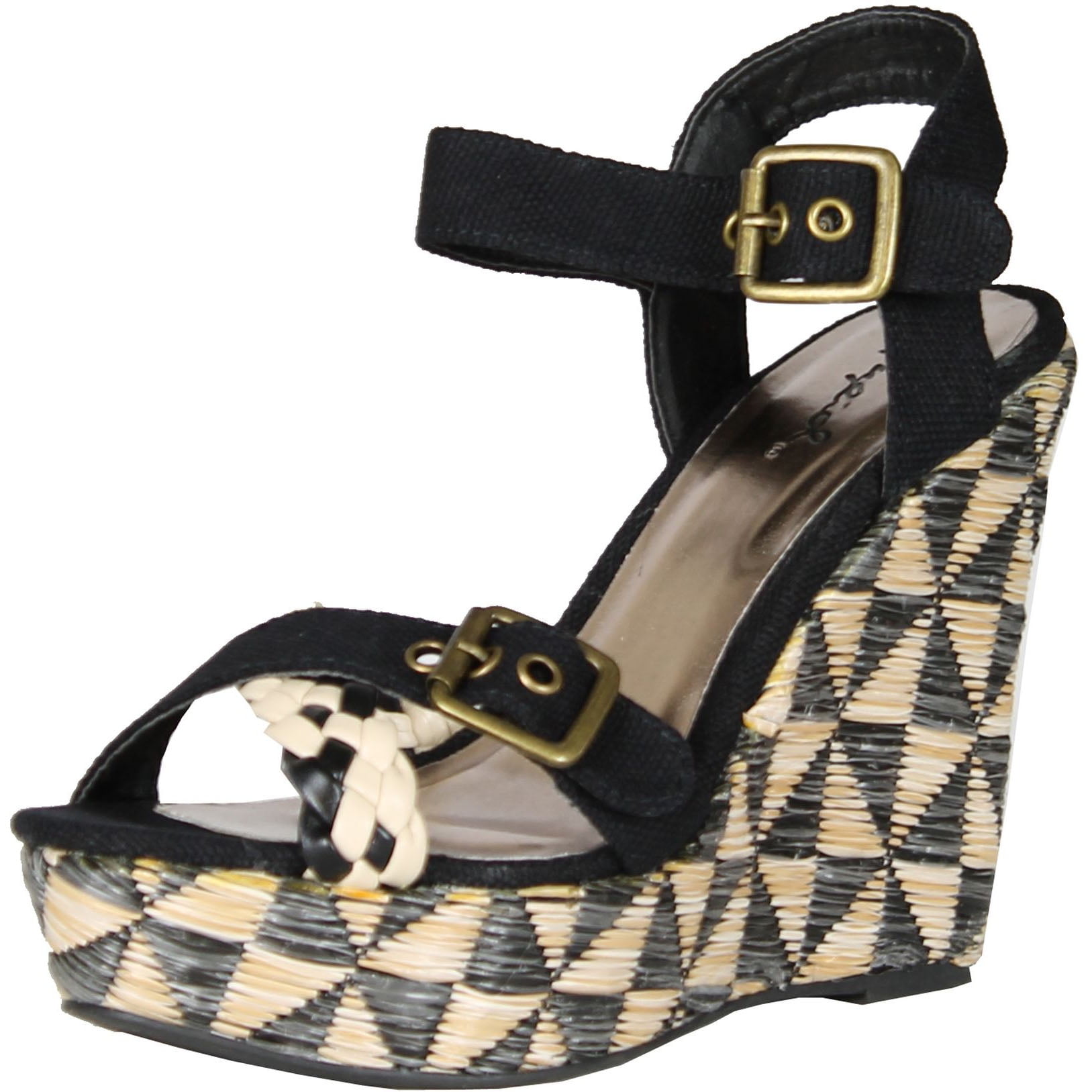 Qupid Qupid Womens Clemence22 Fashion Sandals