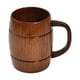 thumbnail image 1 of Jarra de cerveza con forma de barril, ligera, para decoración de mesa, taza de madera, taza de té para café, bebidas frías o calientes, leche, cocina, L con asa, 1 of 8