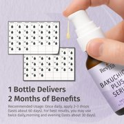 Reviva Labs Bakuchiol Serum – Retinol Alternative Serum with Alfalfa & Artichoke Extract – 1.01 oz
