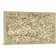 thumbnail image 1 of ARTCANVAS Bourgogne Region in France 16th Century Canvas Art Print by Abraham Ortelius - Size: 60" x 40" (1.50" Deep) (3-Piece), 1 of 9