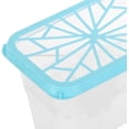 thumbnail image 3 of One empty moisture-absorbing box, a refillable plastic dehumidifier container, suitable for wardrobes.,blue, 3 of 7