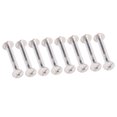 thumbnail image 1 of M2 Stainless Steel Rivets M2 Stainless Steel Rivet Nuts M2 Rivet Screws Flat Round Head Internal Hex Set for Quick Installation with High Strength and Stability, 1 of 7