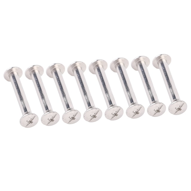 M2 Stainless Steel Rivets M2 Stainless Steel Rivet Nuts M2 Rivet Screws Flat Round Head Internal Hex Set for Quick Installation with High Strength and Stability