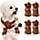 Dog Boots and Slippers, Dog Snow Boots, Winter Dog Boots