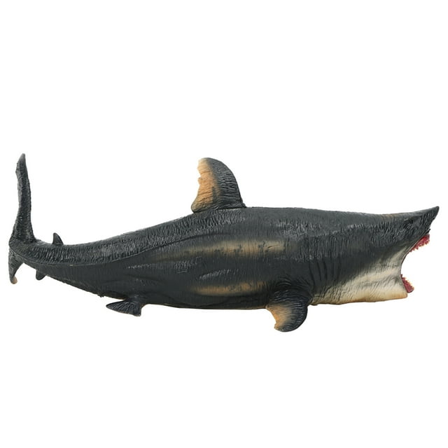 Sharks Model Simulation Figure, Vivid Appearance Delicate Details Active Postures, Plastic Material Suitable for Marine Education and Environmental Awareness