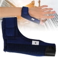 thumbnail image 4 of Férula para pulgar BuyWeek Soporte de férula de aluminio azul Tamaño M, 4 of 10