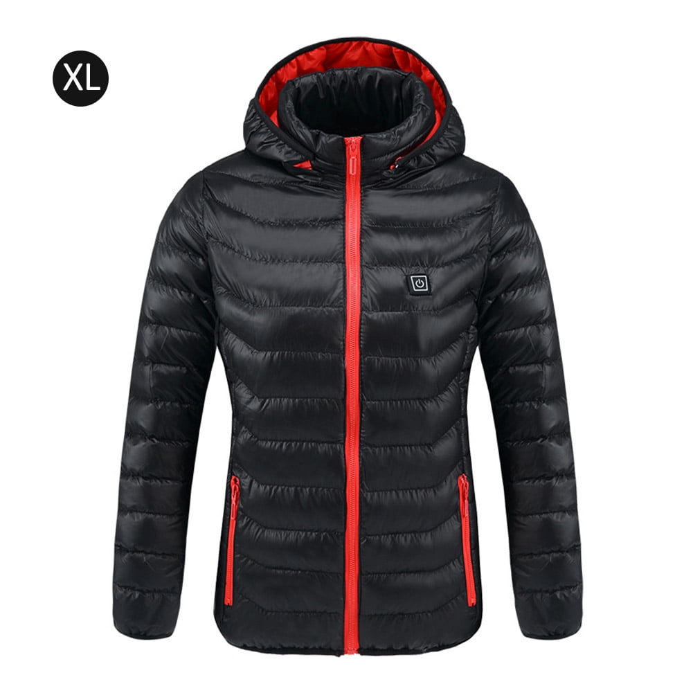 Outdoor Graphene Electric Heated Down Jacket USB Constant Temperature ...